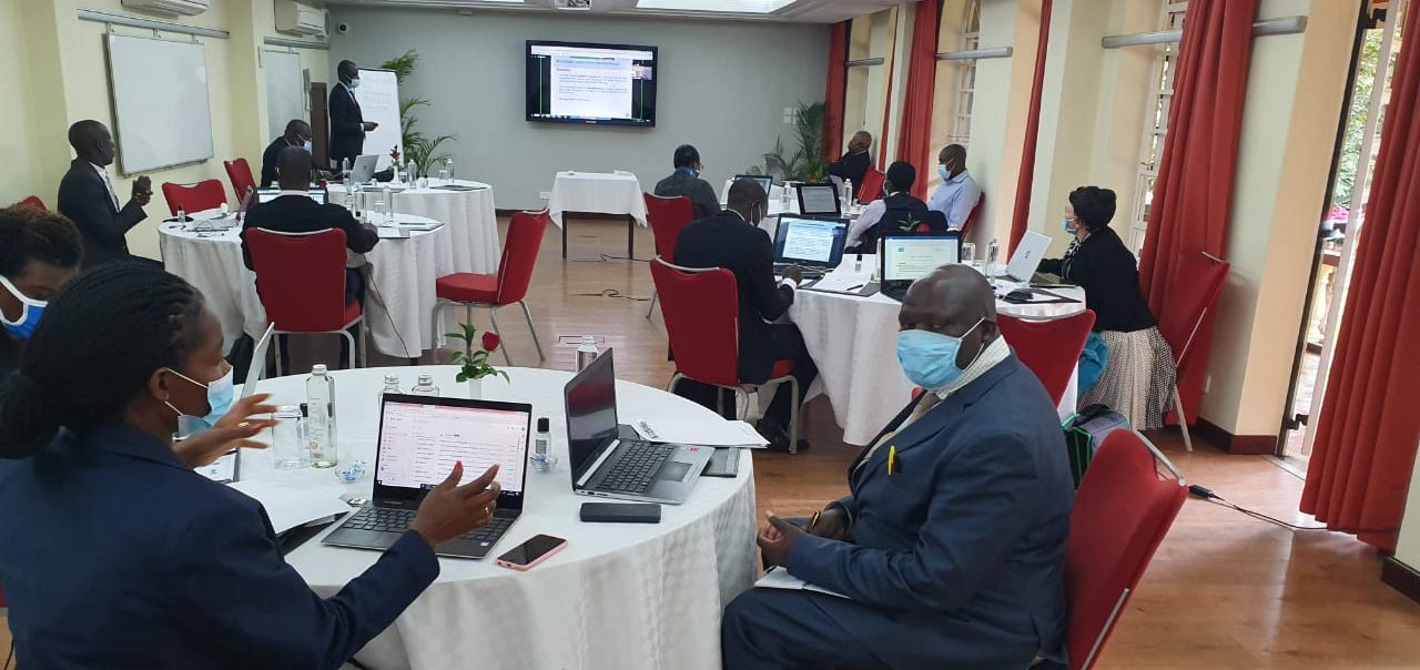 Participants of the webinar in Rwanda